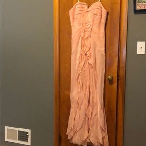 Adrianna Papell Peach/Pink Dress